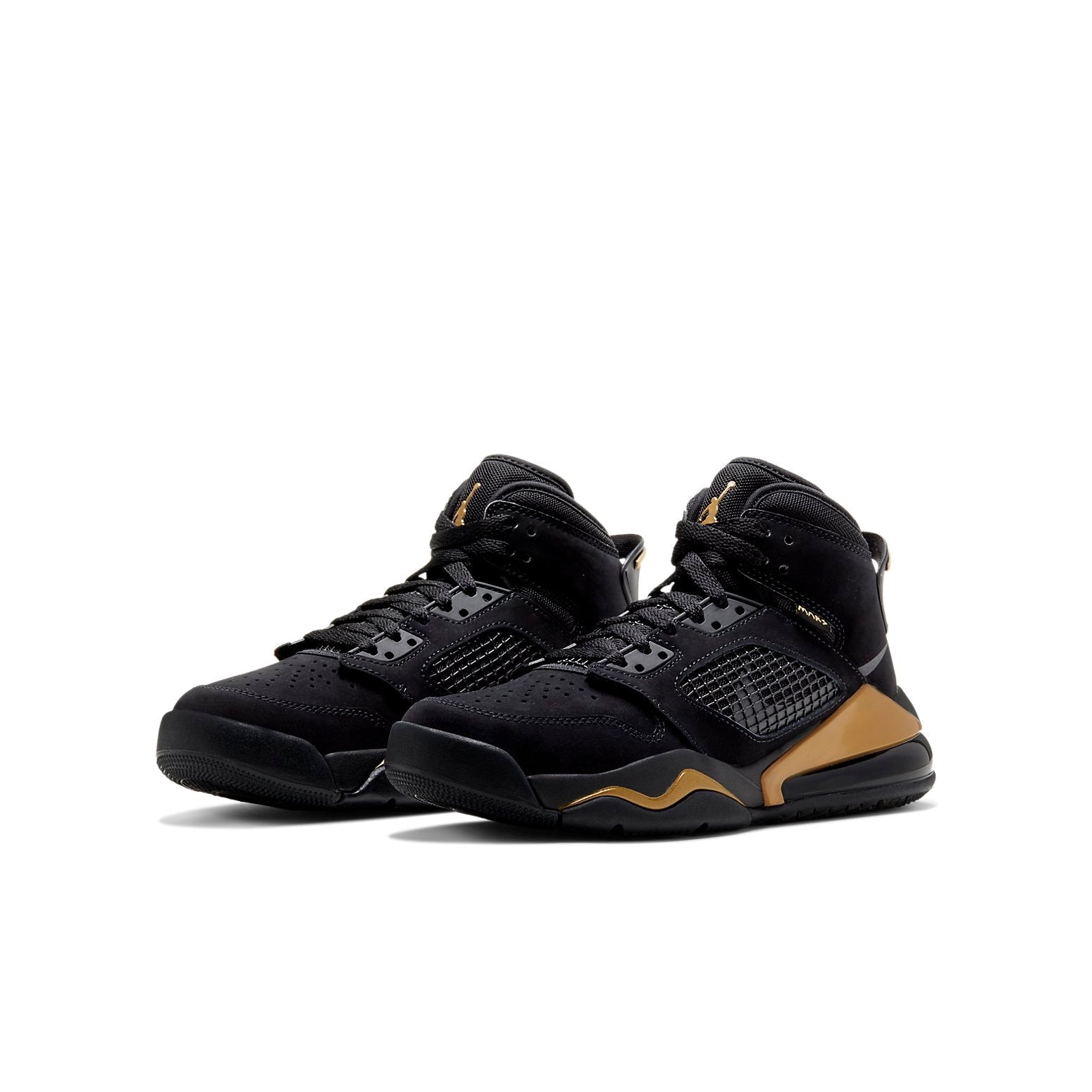 (GS) Air Jordan Mars 270 'Black Gold' BQ6508-007