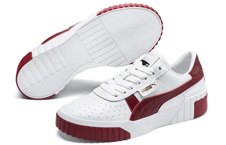 (WMNS) PUMA Cali Rosewater 3 White/Red 369155-14