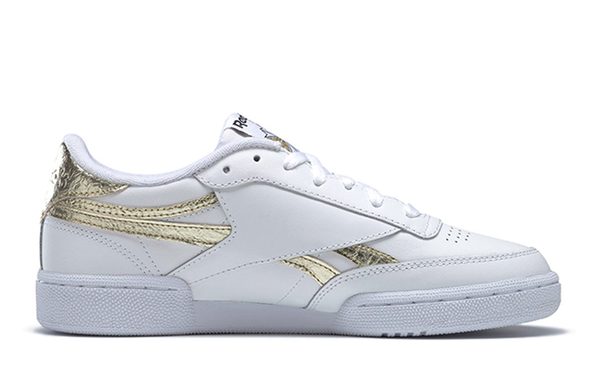 (WMNS) Reebok Club C Revenge 'White Yellow' FY9543