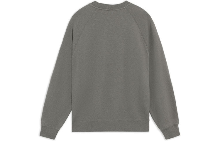 (WMNS) Li-Ning Vital Series Casual Sports Round Neck Pullover 'Grey' AWDS236-2