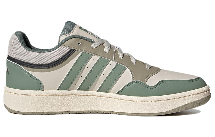 adidas Hoops 3.0 Shoes 'Cream White Green' IE8003