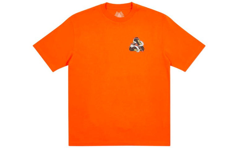 PALACE Hesh Mit Fresh Logo Short Sleeve Unisex Orange PAL-FW20-04