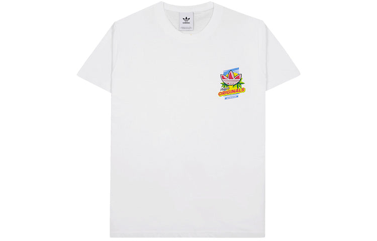 adidas originals Bodega Popsicle Back Printing Short Sleeve White ED7062