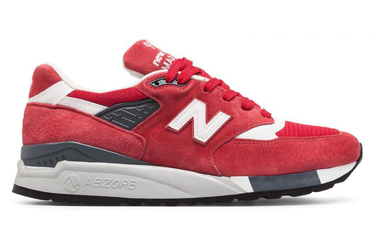 New Balance 998 Series Suede Red M998CRD