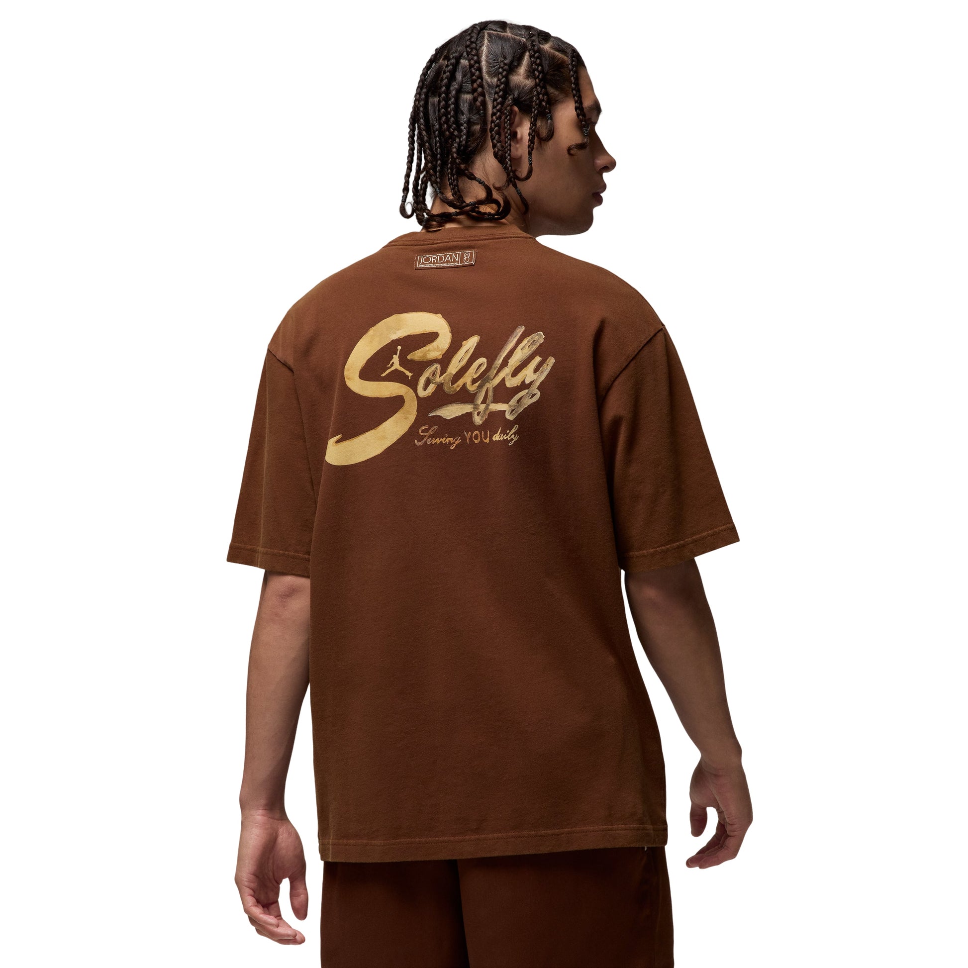 Air Jordan x SoleFly Barista T-Shirt 'Brown' HM5036-259