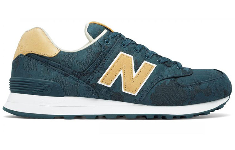 New Balance 574 Camo 'Blue Yellow' ML574CMB