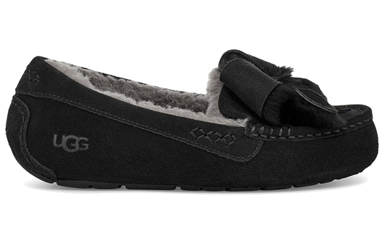 (WMNS) UGG Ansley Bow Black 1113470-BLK
