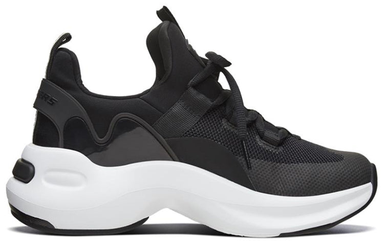 (WMNS) Skechers Dlt-A 2.0 Sports Shoes Black/White 88888372-BKW
