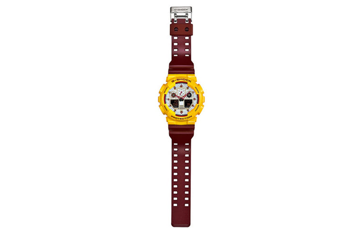 CASIO G-Shock Analog-Digital 'Yellow' GA-100CS-9A