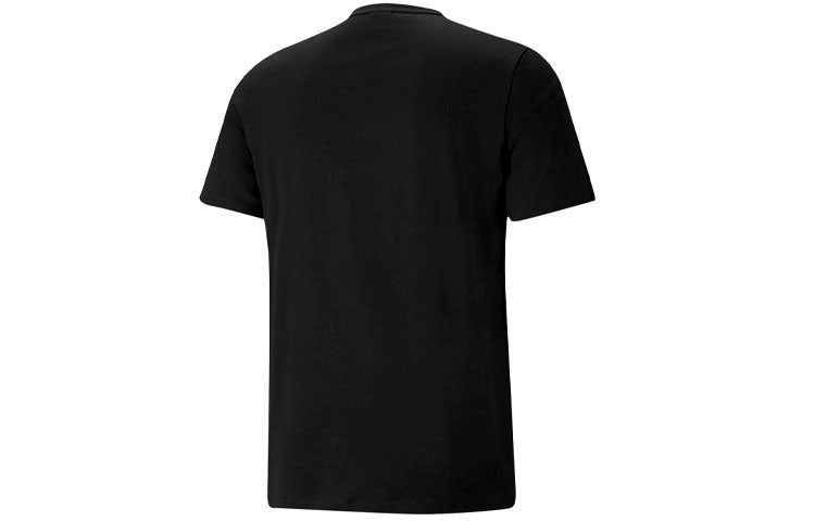 PUMA Classics Camo Logo Tee 'Black' 599821-01