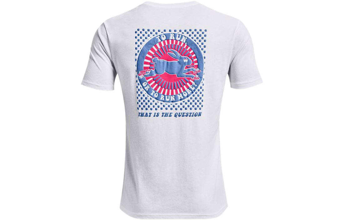 Under Armour Keep Run Graphic T-shirt 'White' 1369406-100
