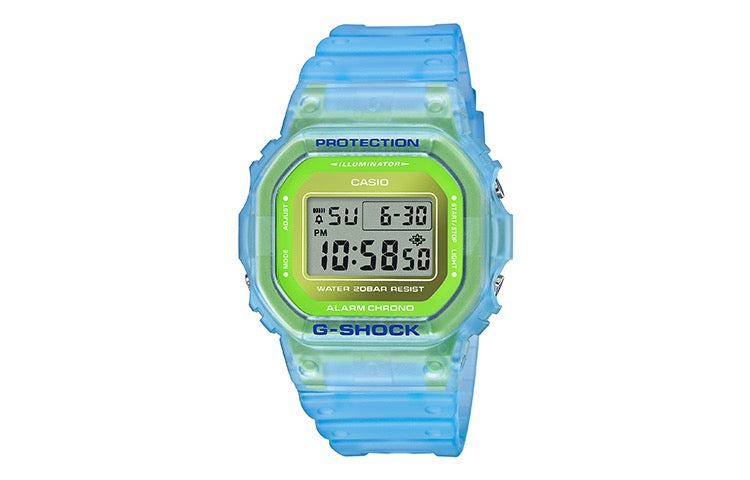 CASIO G-Shock Square 'Light Blue' DW-5600LS-2PRE