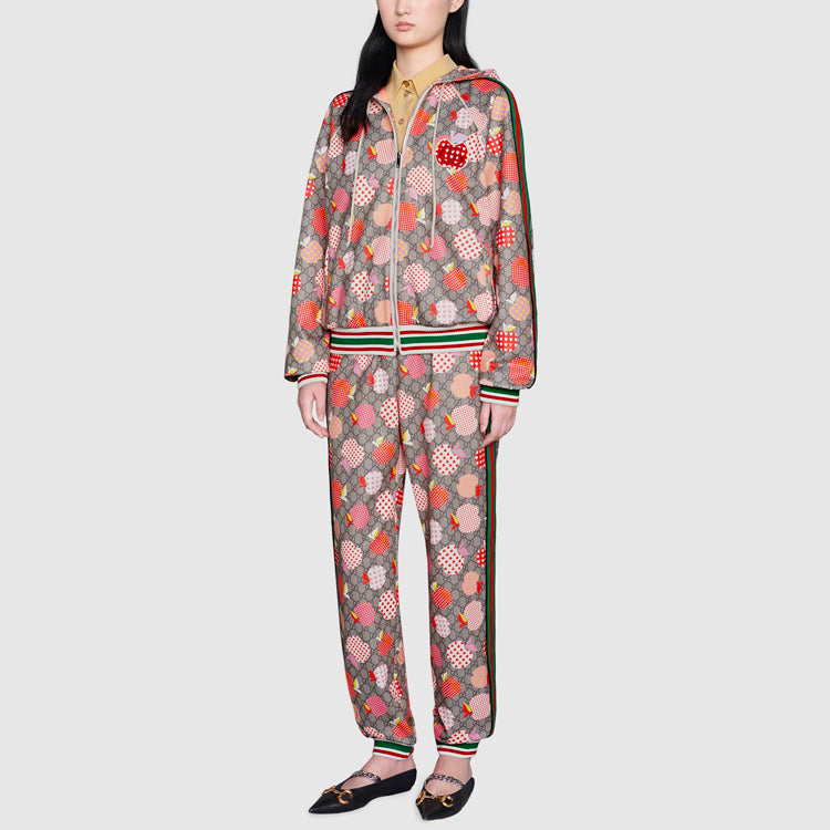 (WMNS) Gucci Les Pommes Jogging Pant 'Beige' 663573-XJDOD-5943