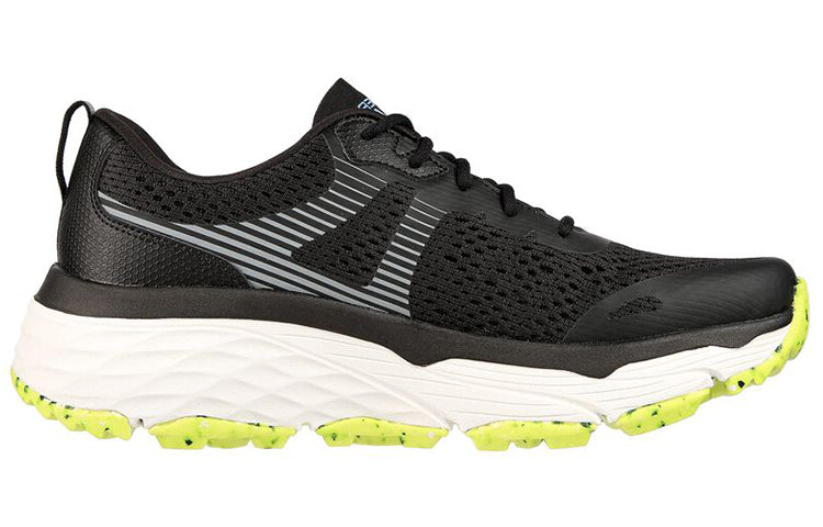 (WMNS) Skechers Max Cushioning Elite Trail 'Black Lime' 129147-BKLM
