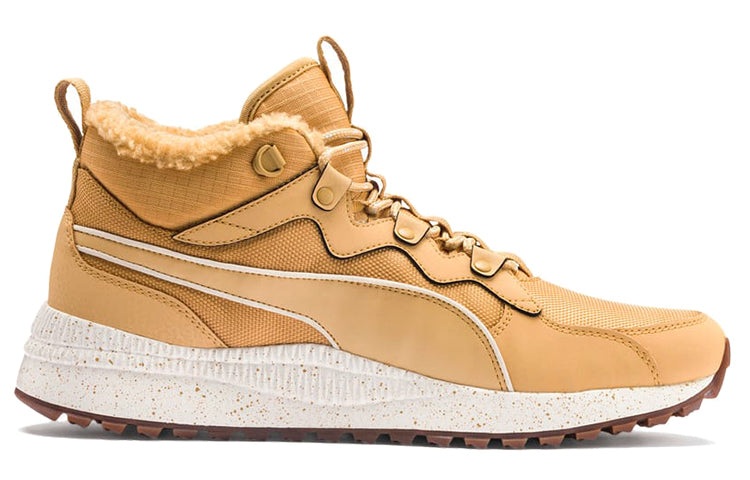PUMA Pacer Next Sb Wtr Mid-Cut Running Shoes Brown/White 366936-04