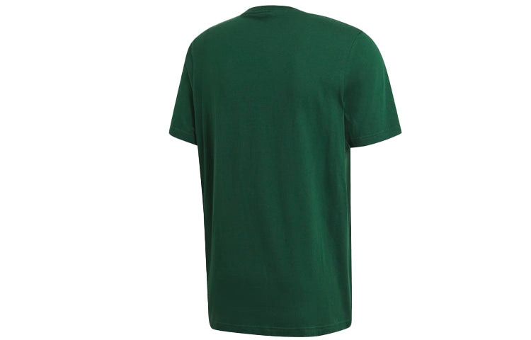 adidas originals Casual Sports Round Neck Pullover Short Sleeve Green GD2550