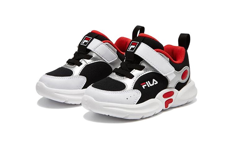(TD) FILA Sport Sneakers 'Silver Black Red' K13B342401FBS