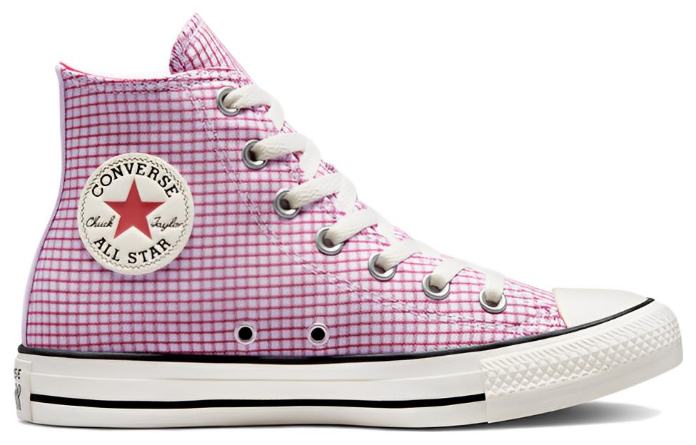 (WMNS) Converse Chuck Taylor All Star High 'Checkered - Vapor Violet' A05129F