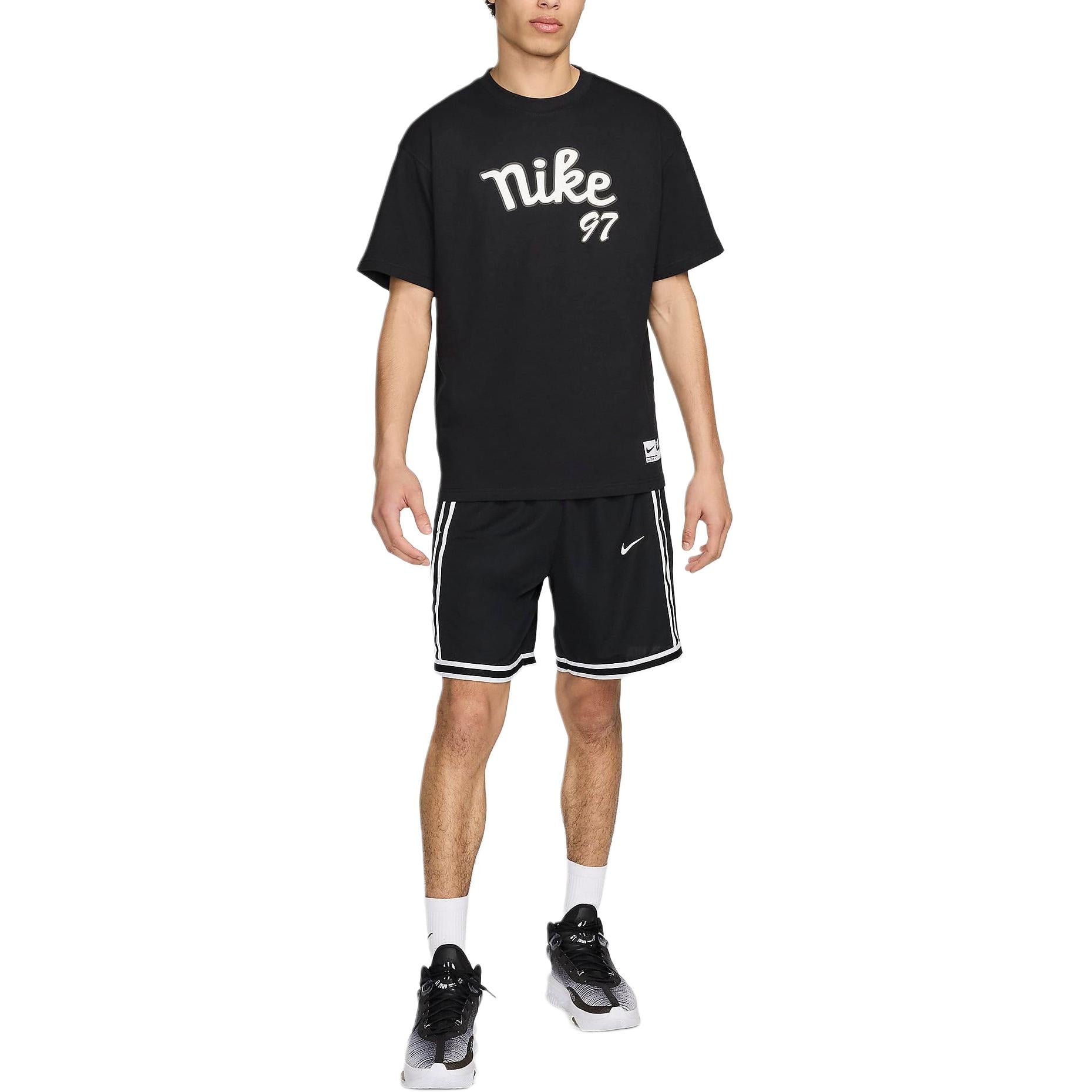 Nike Max90 Basketball T-Shirt 'Black' FV8396-010