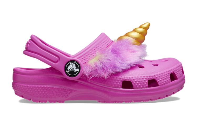 (GS) Crocs Classic I AM Unicorn Clog 'Fuchsia Gold' 209081-6UB