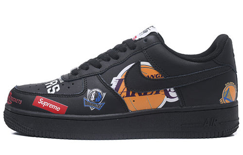 Nike x Supre-me NBA Air-Force 1 'Black' AQ8017-002