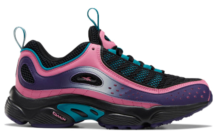 (WMNS) Reebok Daytona Dmx II Running Shoes Black/Pink EF3015