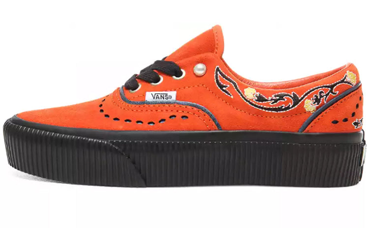 Vans Pearly Punk Era Platform 'Black Orange' VN0A3WLUVPW