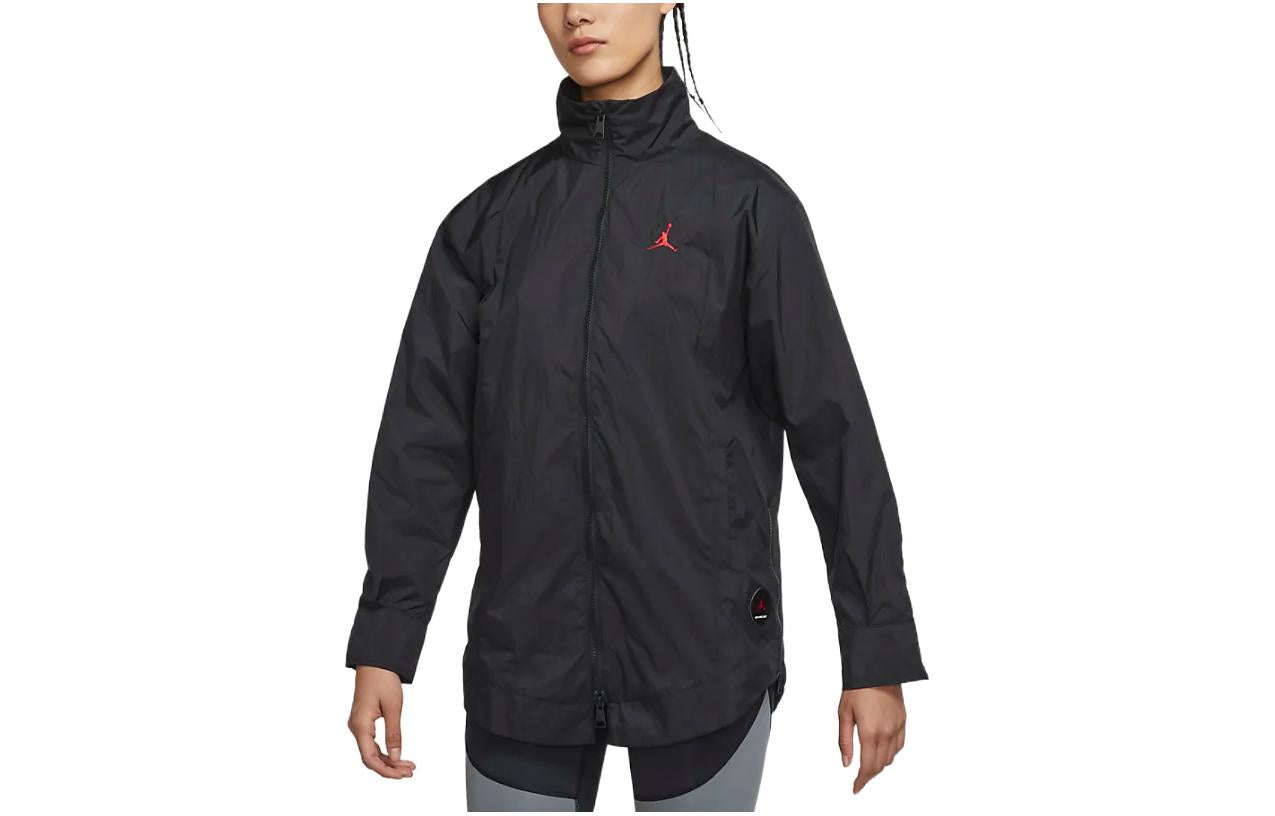 (WMNS) Air Jordan x Nina Chanel Abney Jacket 'Black' DO4153-010