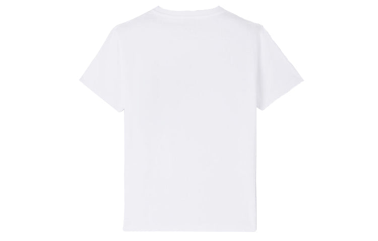 KENZO Embroidered Tiger Head Cotton Short Sleeve White FA52TS8334V9-01