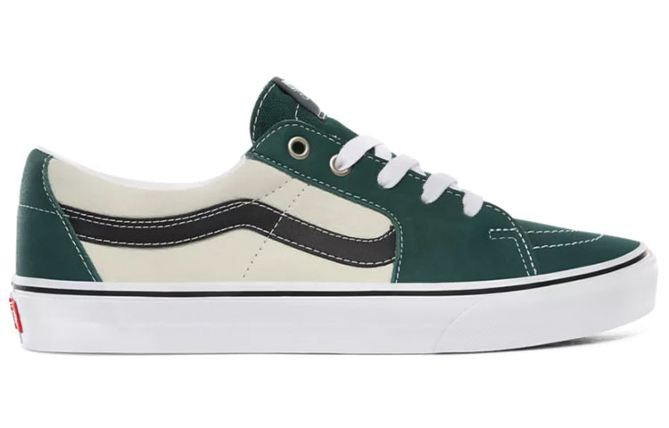 Vans Leather SK8-Low 'Green White Black' VN0A4UUK2V6