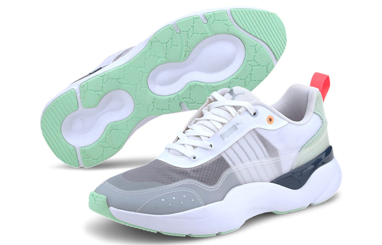 (WMNS) PUMA Lia Sheer 'White Black' 371735-01