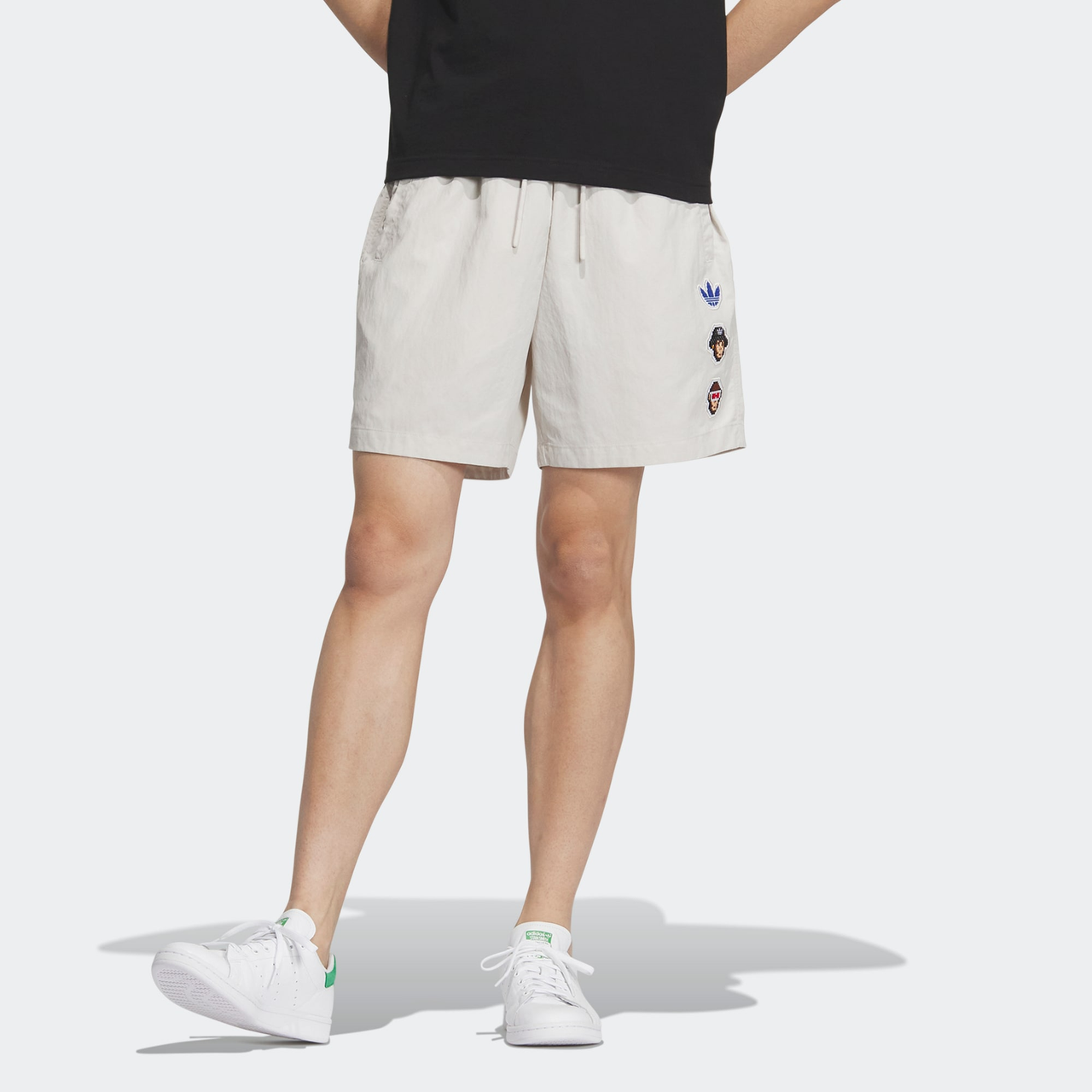 adidas x Monkey Kingdom Woven Shorts Asia Sizing 'White' IP1797
