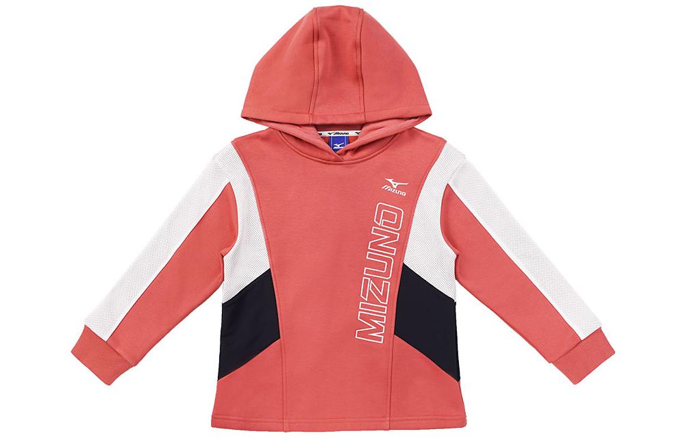 (GS) Mizuno Logo Hoodie 'Red' 32CA3919