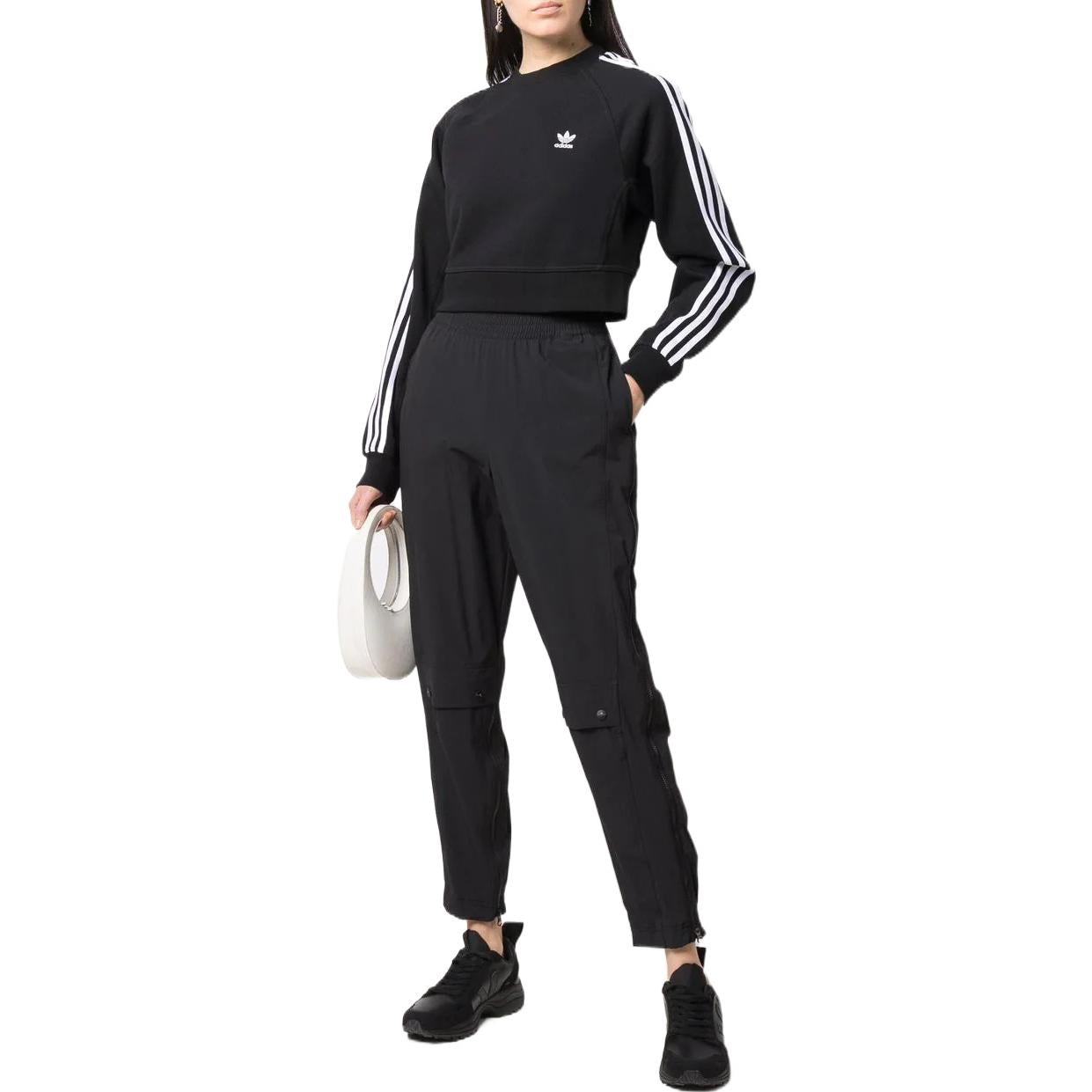 (WMNS) adidas Originals Sweatshirts 'Black' H43924