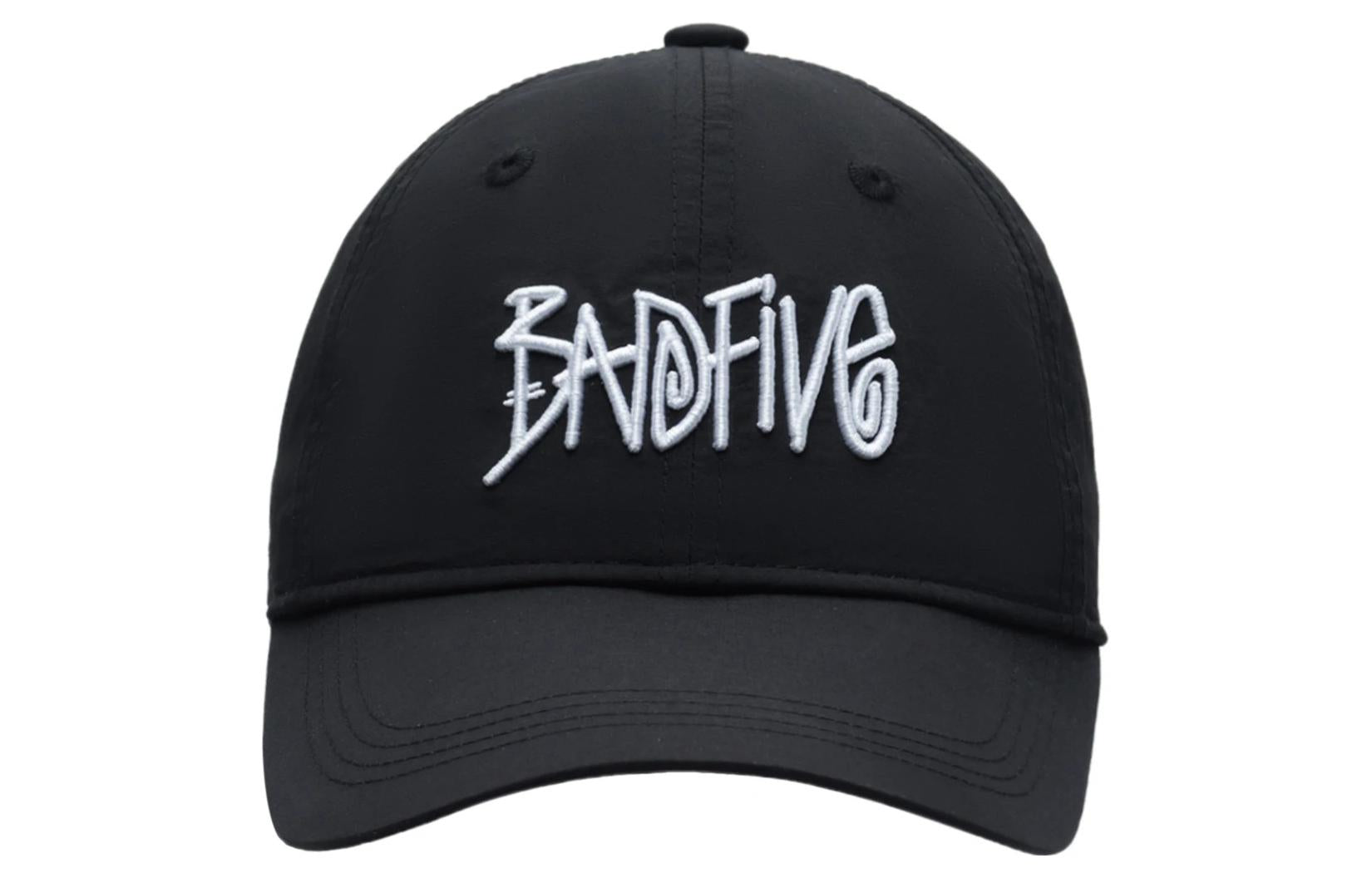 Li-Ning BadFive Logo Baseball Cap 'Black White' AMYS103-1