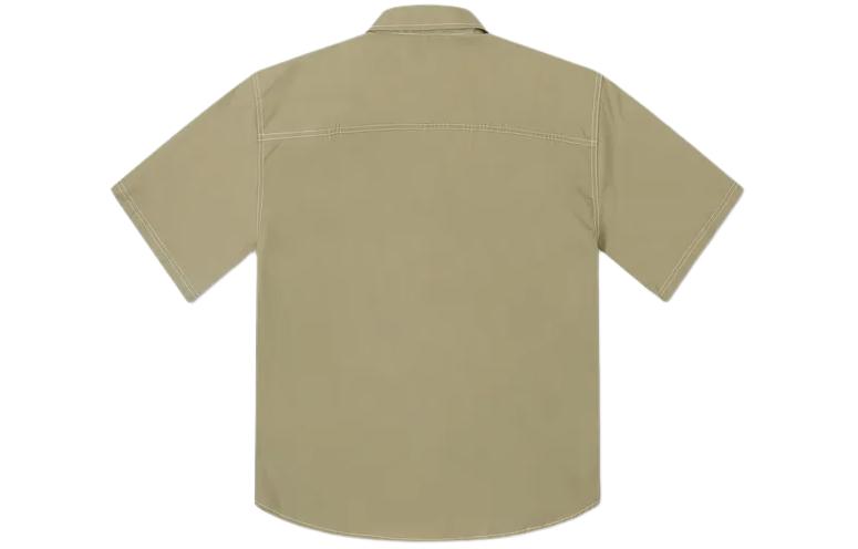 Converse Wordmark Utility Shirt Asia Sizing 'Mossy Sloth' 10026433-A02