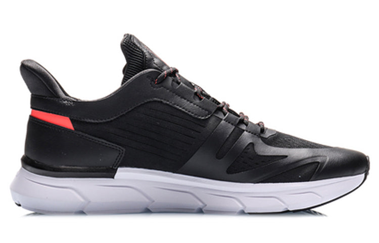 Li-Ning Running Shoes 'Black White Red' ARHQ089-1