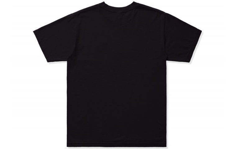 Men's UNDEFEATED Abstract Tee Printing Short Sleeve Black 80108-BLACK