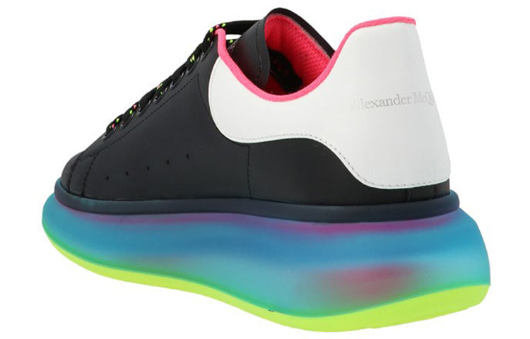 Alexander McQueen Oversized Sneaker 'Transparent Sole - Black Gradient' 662657WIBN31584