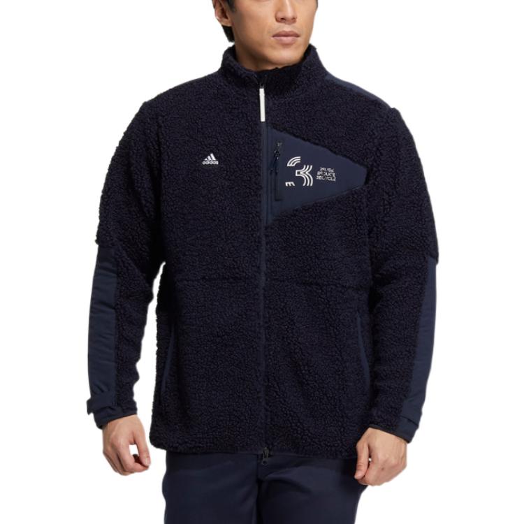 adidas Play Green Full-Zip BOA Long Sleeve Jacket 'Dark Ink Blue' HG5780