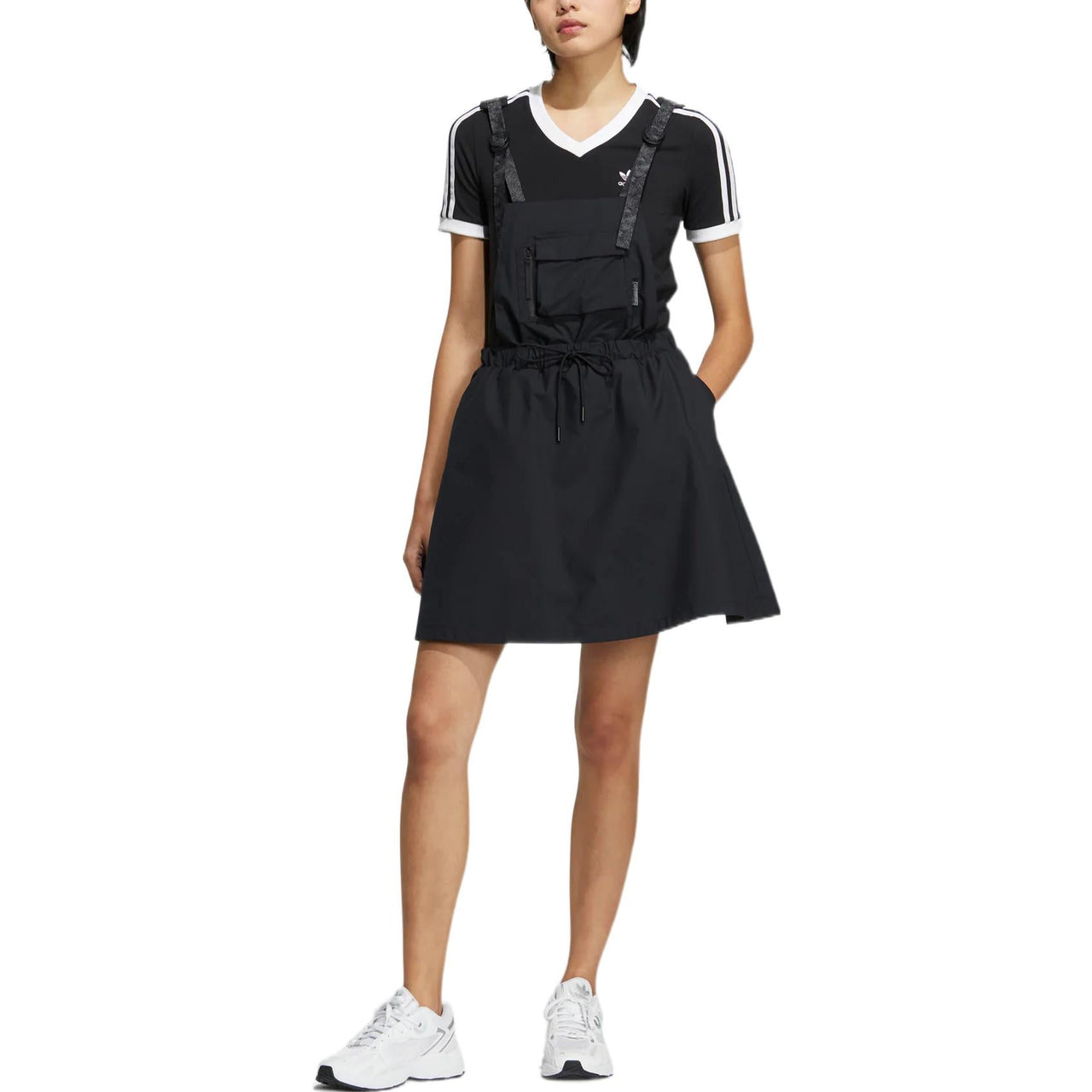 (WMNS) adidas Camisole Dress Asia Sizing 'Black' HS9495