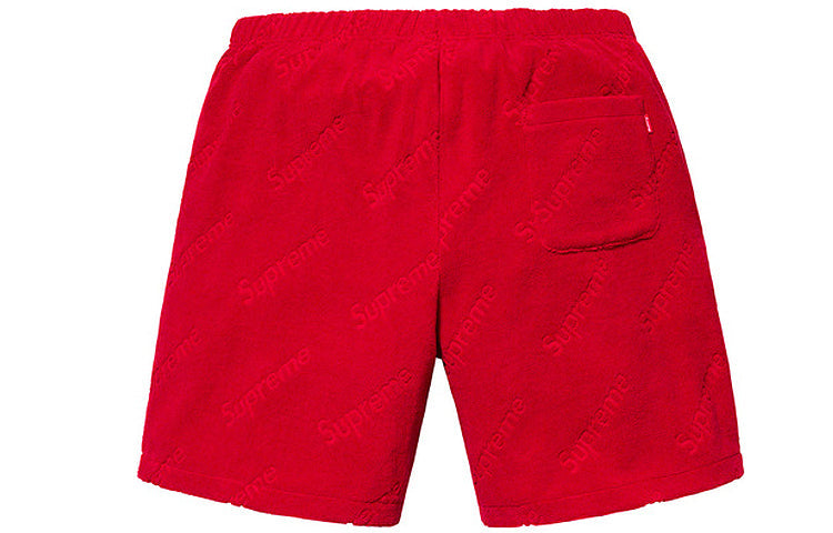 Supreme SS19 Terry Jacquard Logo Short logo SUP-SS19-10450