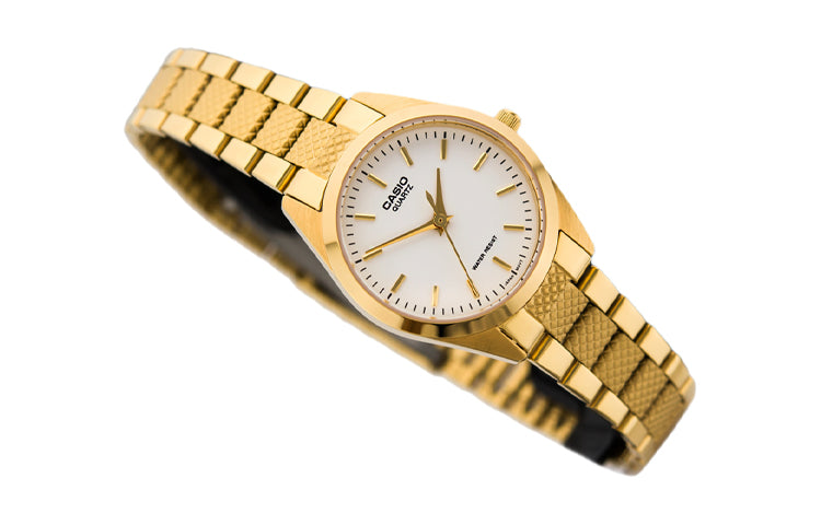 CASIO Stainless Steel Strap Gold Analog LTP-1274G-7A2021