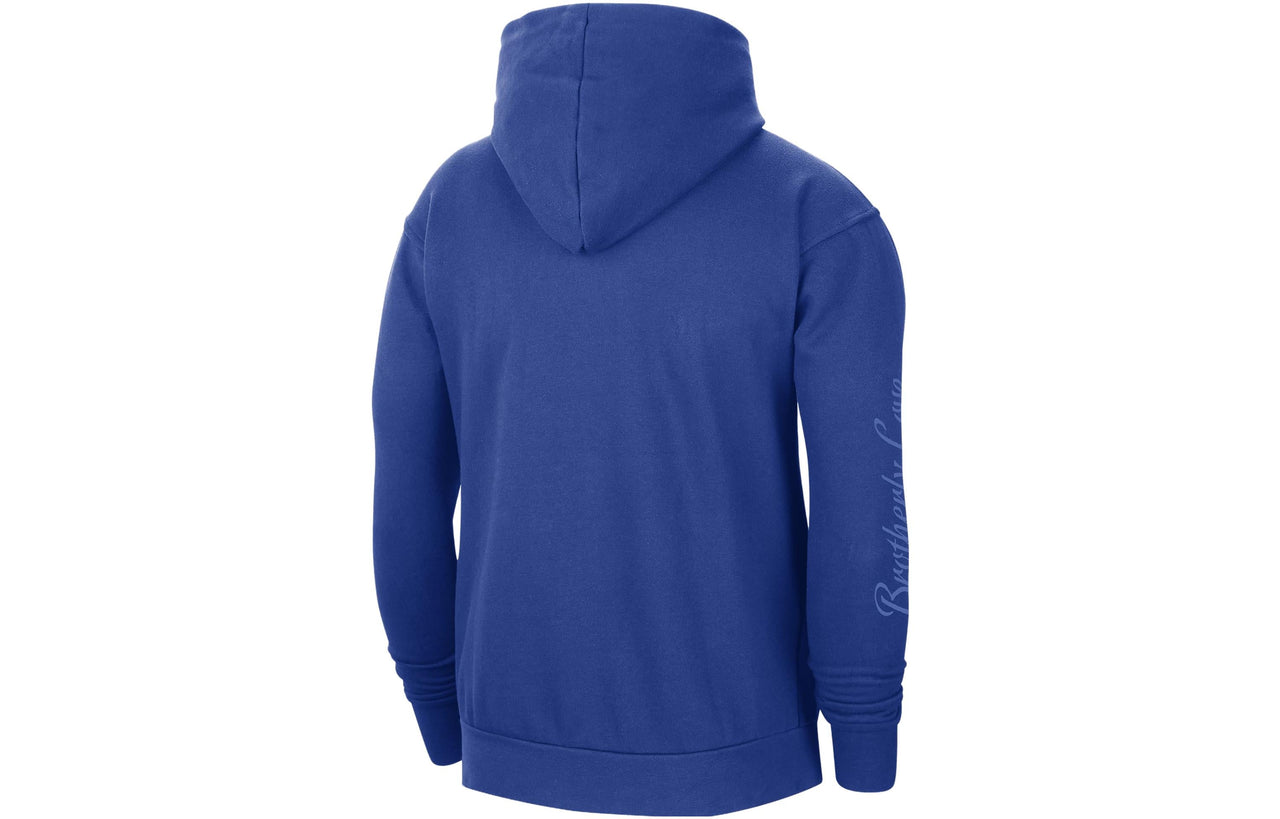 Air Jordan Philadelphia 76ers Courtside Statement Edition Logo Hoodie 'Blue' DR7005-495