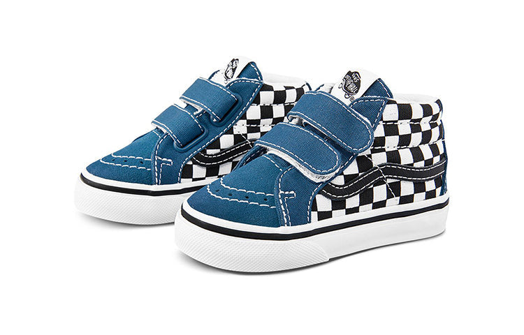 Vans Sk8-Mid Reissue V Toddler Black/White Checkboard VN0A5DXD2JE