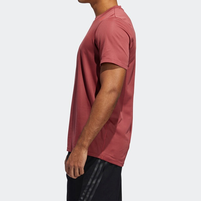 adidas Football Training Sports Round-neck Short-sleeve Tee Men Pink GC8189
