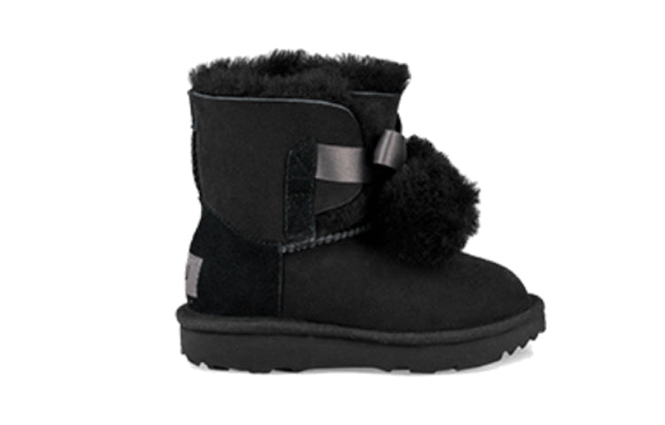 (PS) UGG Gita Snow Boots Black 1017403T-BLK
