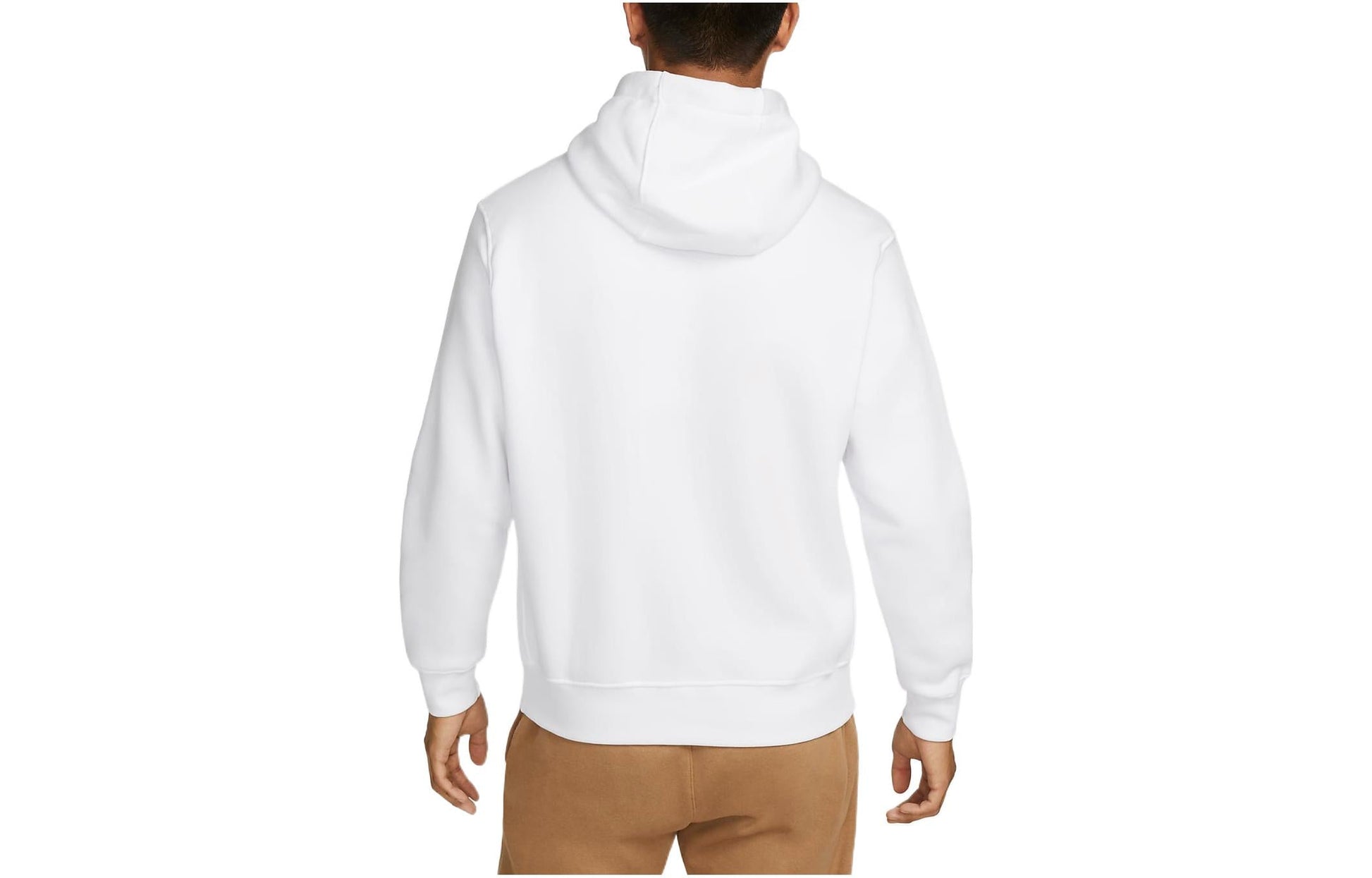 Nike NSW Coffee Bean Graphic Hoodie 'White' DX6513-100