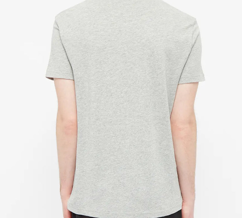 Men's Alexander McQueen Dragon Pattern Short Sleeve Gray 609578-QOZ92-0902