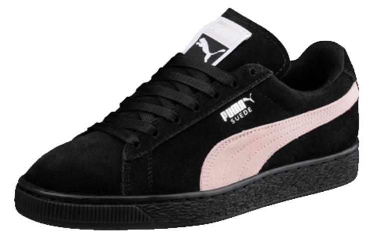 (WMNS) PUMA Suede Classic Shoes Black 355462-66